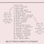 The Ultimate Fitness & Health Bundle (Blush) PDF Print Friendly