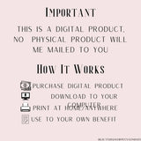 The Ultimate Fitness & Health Bundle (Blush) PDF Print Friendly